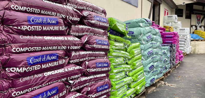 Composte and garden supplies